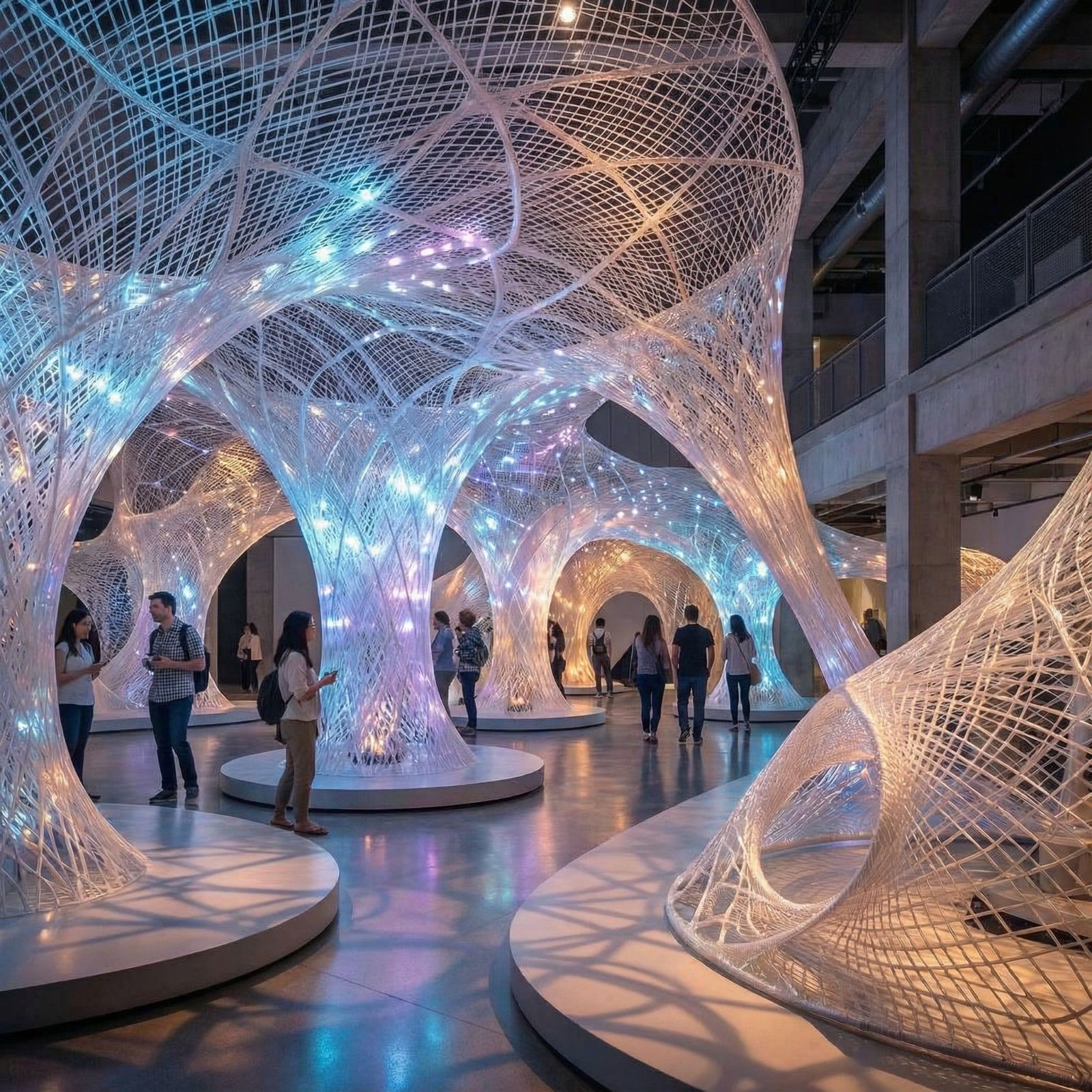 Immersion Lumineuse — Architecture éphémère